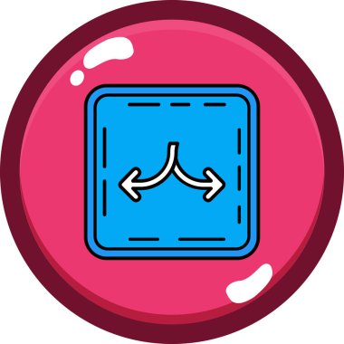 Gıda simgesinin vektör illüstrasyonu