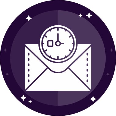 zarf simgesi vektör illüstrasyonu