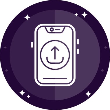 Telefon simgesi vektör illüstrasyonu