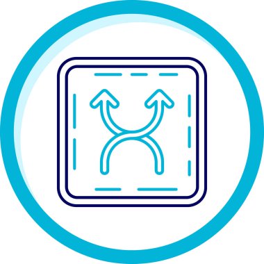 ok simgesi vektör illüstrasyonu