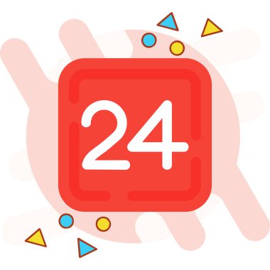 Takvim simgesi beyaz arkaplanda izole edildi. gün ve tarih.