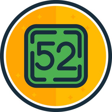 Moda stili izole edilmiş arkaplanda 47 saat simgesi