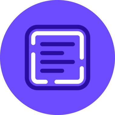 Modern simgenin vektör illüstrasyonu