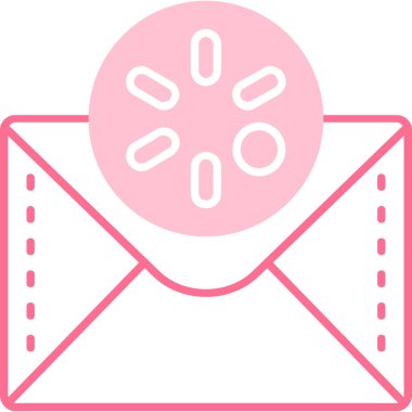 Pembe karışık vektör illüstrasyonu yükleniyor