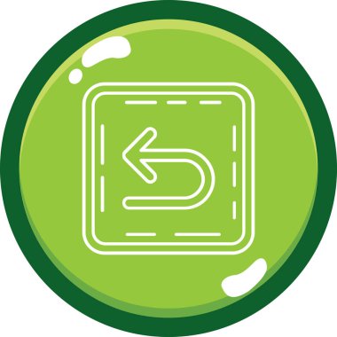 Modern b 'nin vektör illüstrasyonu eksik simgesi