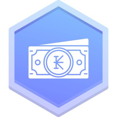 Para için. Web simgesi basit illüstrasyon