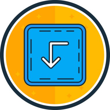 seo modern simgesinin vektör illüstrasyonu