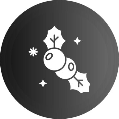 Noel simgesinin vektör modern illüstrasyonu