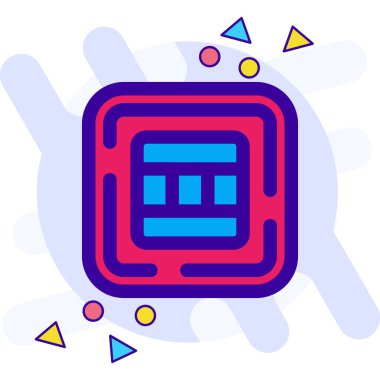 Renk web vektör çizim