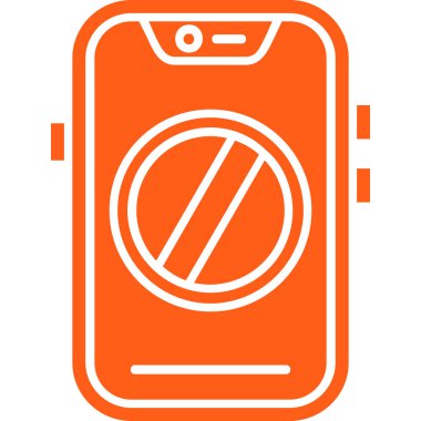 hareket eden telefon vektör çizim