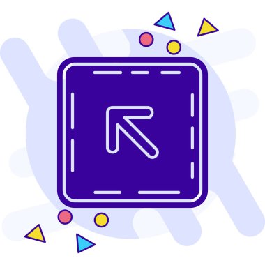 Beyaz arkaplanda izole edilmiş taksi simgesi olan çizgi haritası işaretçisi. konum belirleyici sembol. Renkli taslak konsepti. vektör