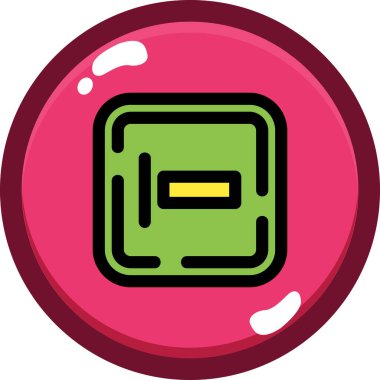 Gıda simgesinin vektör illüstrasyonu