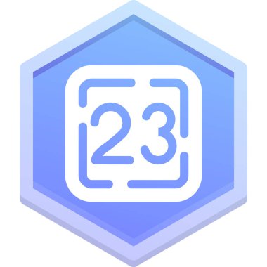 Beyaz arkaplanda izole edilmiş 3d simgesi.