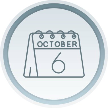 Takvim simgesi, vektör çizimi