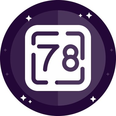 787 simgesi, vektör illüstrasyonu