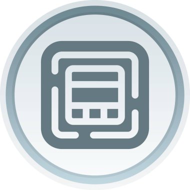 Seo simgesinin vektör illüstrasyonu