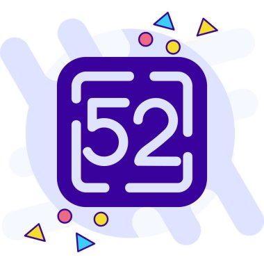 çizgi takvimi 416 simgesi beyaz arkaplanda izole edildi. Randevu günü. Renkli taslak konsepti. vektör