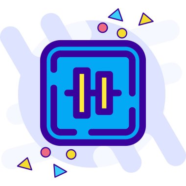 seo modern simgesinin vektör illüstrasyonu