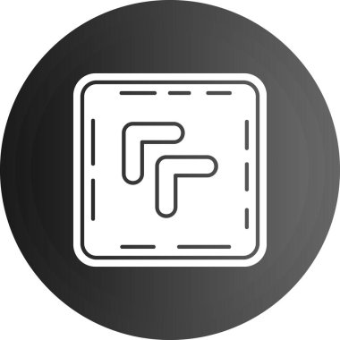 Modern b 'nin vektör illüstrasyonu eksik simgesi