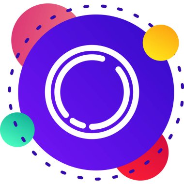 Dünya gezegeninin beyaz arka planında izole edilmiş güneş ikonu. Değişken rastgele dinamik şekiller. vektör.