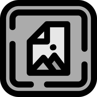 Bir kitap simgesinin vektör illüstrasyonu