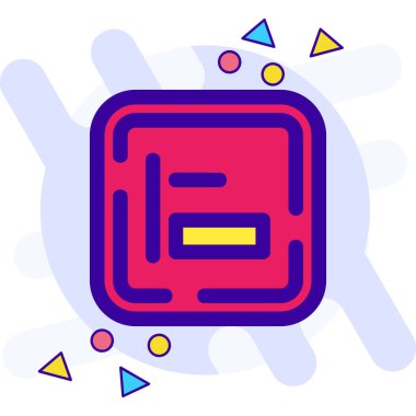 seo modern simgesinin vektör illüstrasyonu