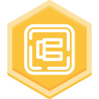 Altın ve zincirli bir arkaplanın vektör çizimi