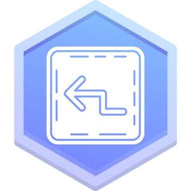 ok simgesi vektör illüstrasyonu