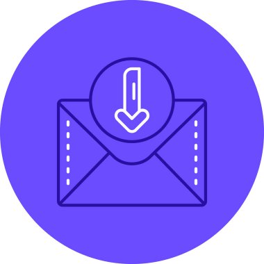 E- posta simgesi vektör illüstrasyonu