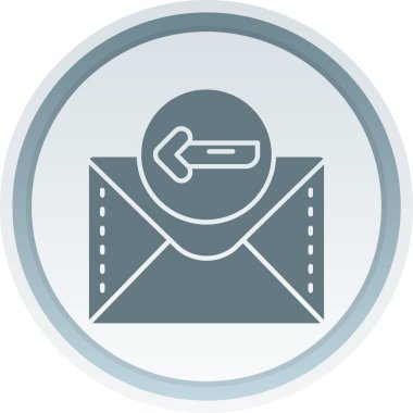 Posta simgesinin vektör illüstrasyonu