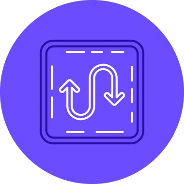 ok simgesi vektör illüstrasyonu