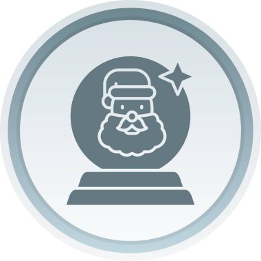 Noel Baba simgesi, basit tarzı