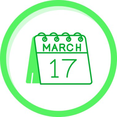 Takvim simgesi tasarımı, vektör illüstrasyonu