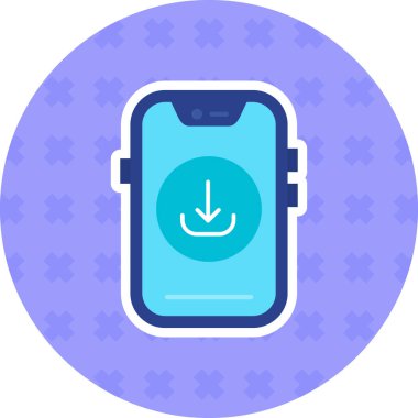 akıllı saat simgesi modern vektör çizimi tasarımı