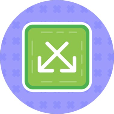 ok simgesinin vektör illüstrasyonu