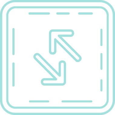 ok yönü simgesi doldurulmuş özet biçimi