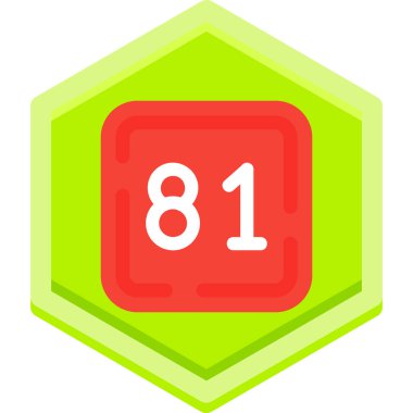 Moda stili izole edilmiş 819 simgesi