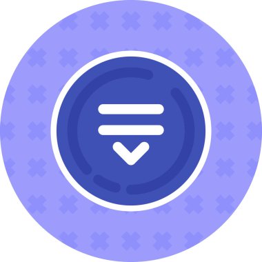 Rozet. Web simgesi basit illüstrasyon