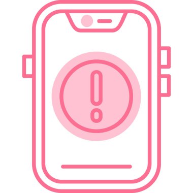 cep telefonu ikonu vektör illüstrasyonu