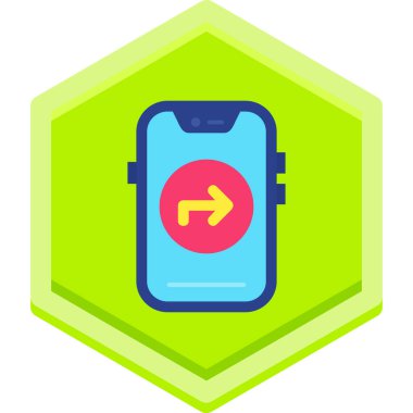 akıllı saat modern simge, vektör illüstrasyonu