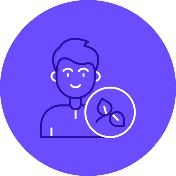 Kameralı bir adamın vektör çizimi