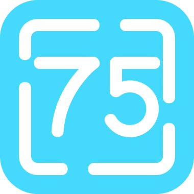 76 numara simgesi, özet biçimi