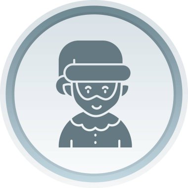 Çocuk simge vektör çizim