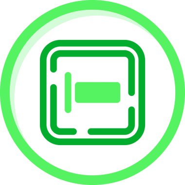 Pil simgesinin vektör illüstrasyonu