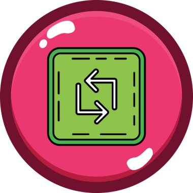 Modern b 'nin vektör illüstrasyonu eksik simgesi