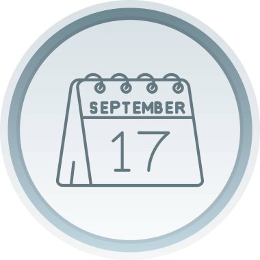 Takvim simgesinin vektör illüstrasyonu