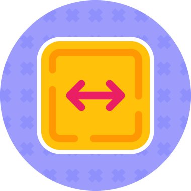 ok yönü simgesi doldurulmuş - taslak biçimi