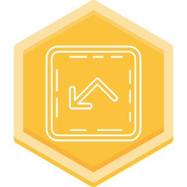 ok simgesi vektör illüstrasyonu