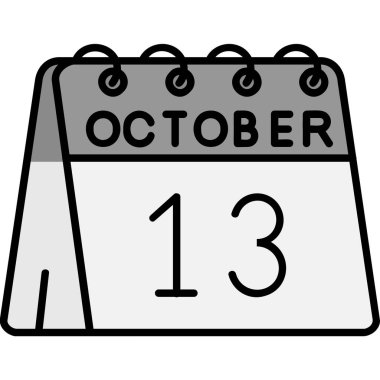 Ekim 25 takvim simgesi