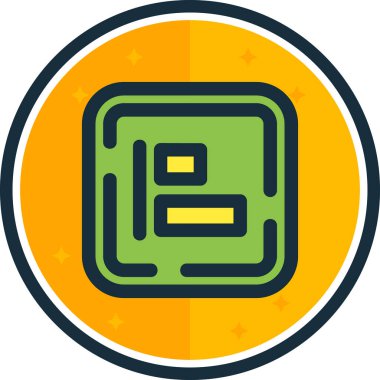 Bir kitap simgesinin vektör illüstrasyonu